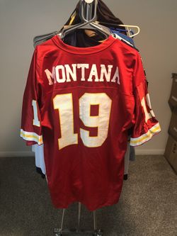 (Joe Montana) Kansas City Chiefs Vintage Jersey XL