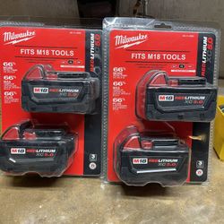 Milwaukee M18 Batteries