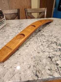 WINE STAVE TEALIGHT CANDLE HOLDER