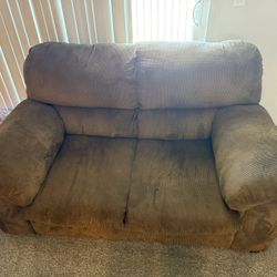 2 Couch (1 Recliner) Available for Pickup 