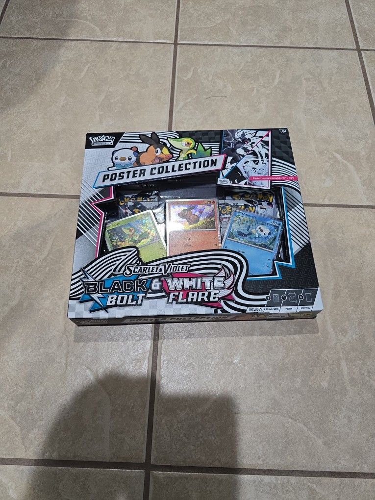 New Sealed Pokemon Unova Poster Collection