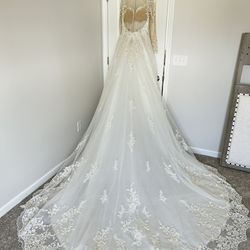 Demetrios Wedding Dress And Veil