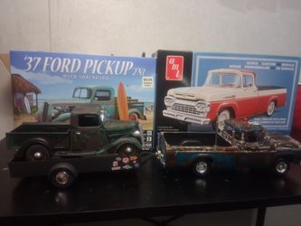 Adult built model kits. Patina, rat rods