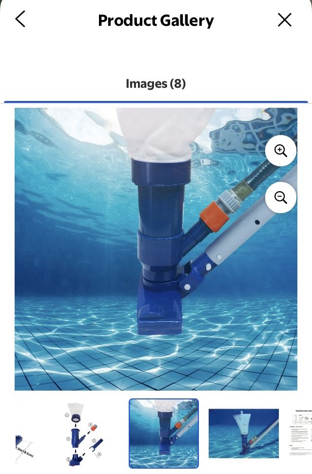 New Pool & Spa Vacuum