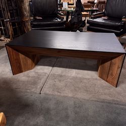 Solid Teak Rectangular Coffee Table - Dandou 