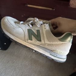 New Balance Green white