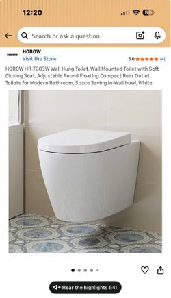 HOROW HR-TG03W Wall Hung Toilet