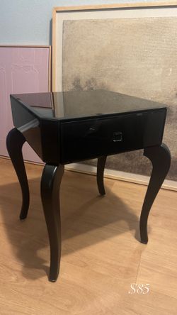 Glass Top side table
