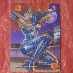 1995 Fleer Marvel Bloody Mary OverPower Card Game Vintage Comics Collectible Character 