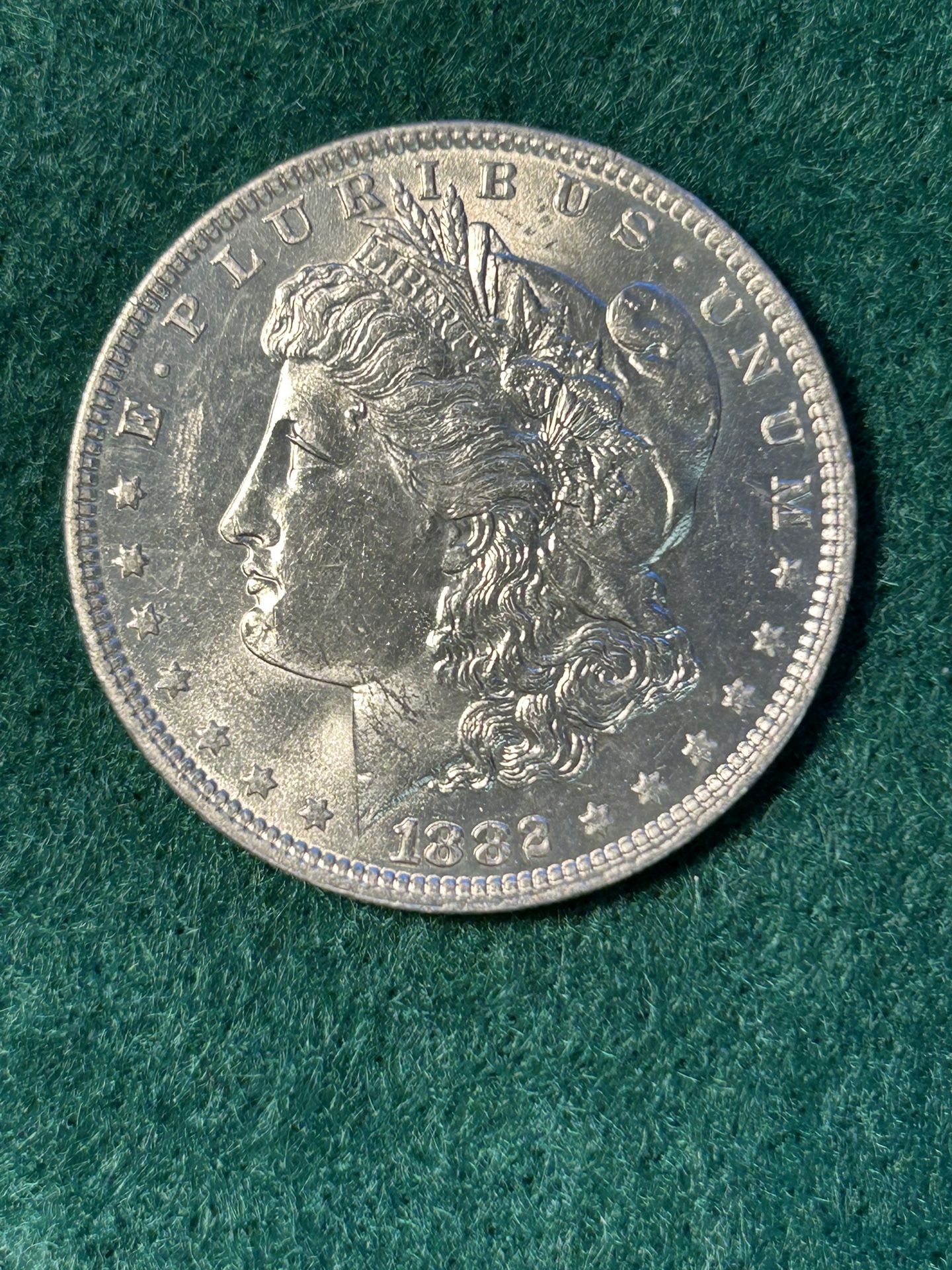 Morgan Silver Dollar 1882 0