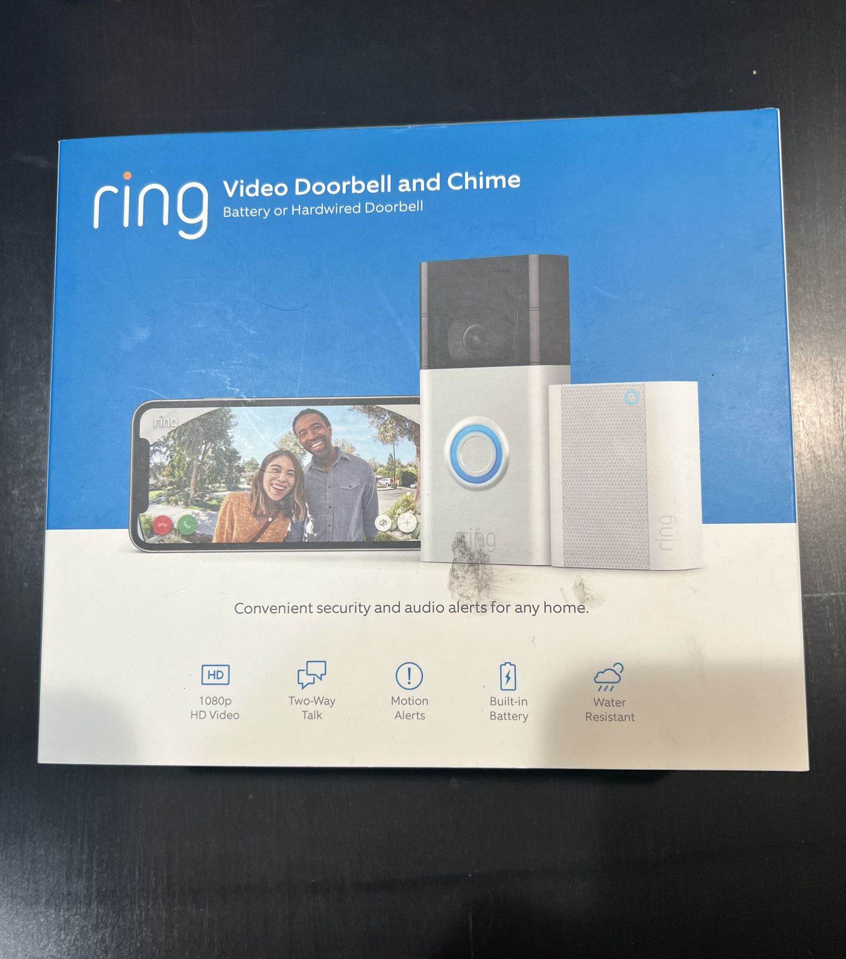 Ring Video Doorbell And Chime - Slightly Used