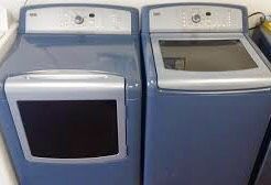 Kenmore Elite oasis washer dryer set
