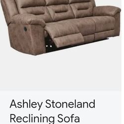 ASHLEY Reclining Sofa