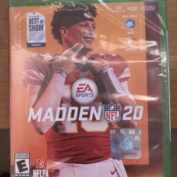 New Xbox One - Madden 20 (unopened)