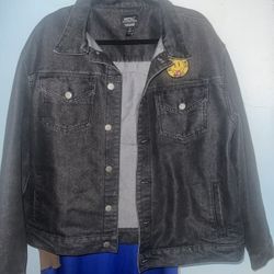 Wesc Black Denim Jacket