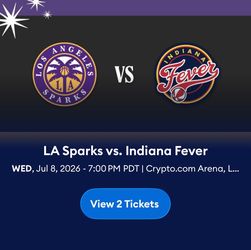 LA SPARKS v INDIANA FEVER tickets