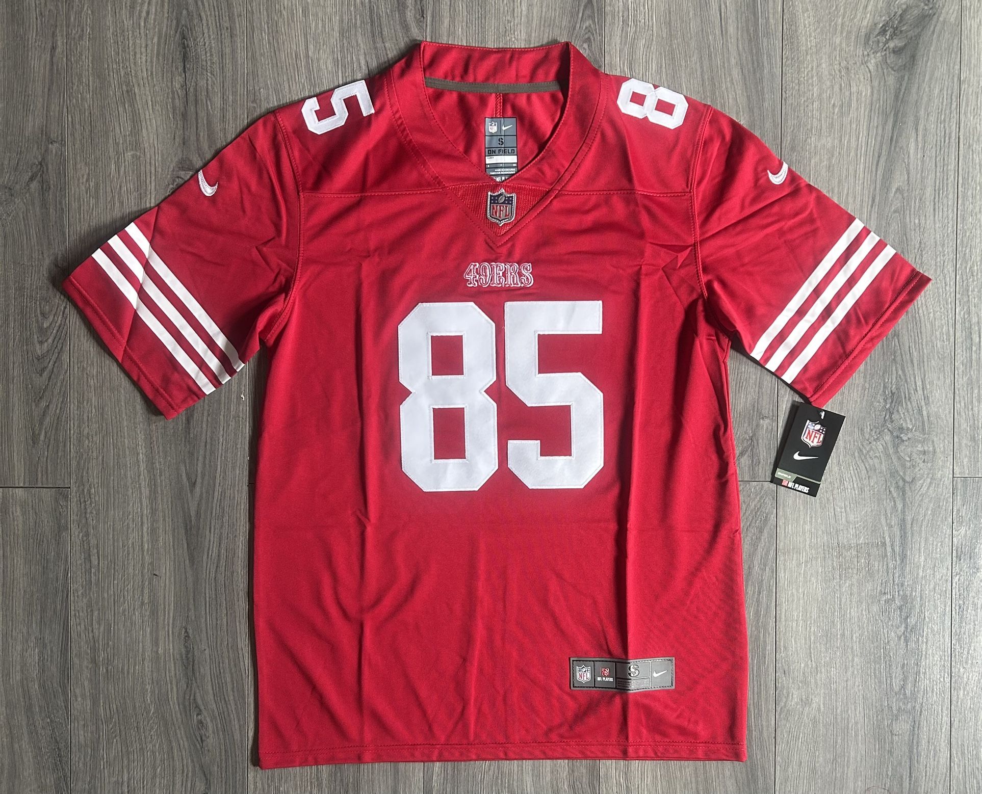 San Francisco 49ers Kittle Red Jersey