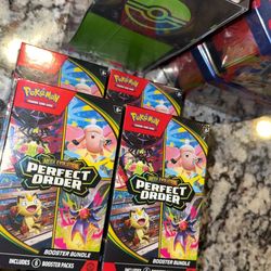 Pokémon Perfect Order Booster Bundles