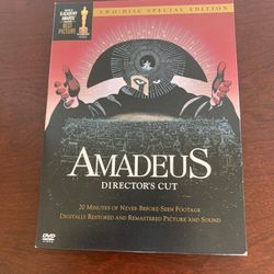 Amadeus - Directors Cut (DVD, 2002, 2 Disc Special Edition)