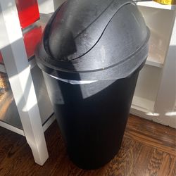 Large Black Transhcan