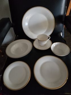 Royal Dalton gold concord China set