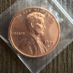 USA Lincoln Memorial Cent Proof 1971-S