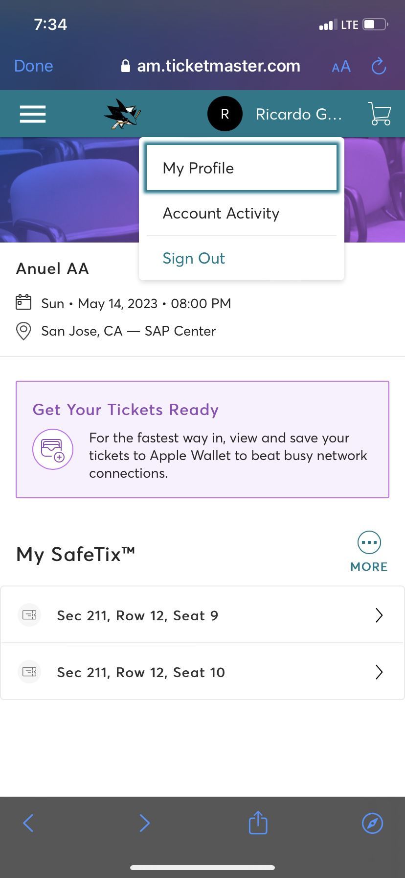 Annuel Concert, San Jose CA