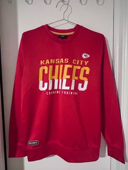 Kansas City Chiefs NFL Team Apparel Combine Authentic Sweatshirt Crewneck Small