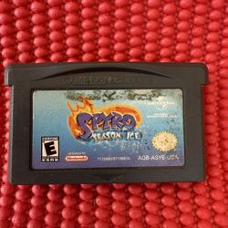 Spyro Season Of Ice Gameboy Advance