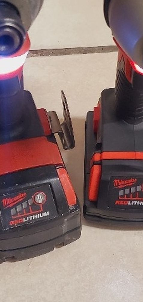 Milwaukee M18 drills