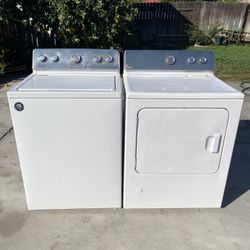 maytag washer and dryer gas heavy duty super capacity good condition delivery and installation available 