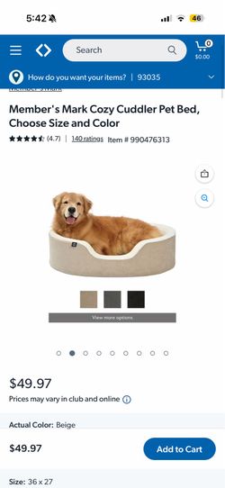 Dog bed