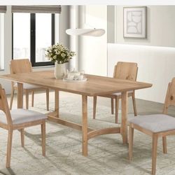 Modern Minimalist Dining Table Set (Table + 4 Chairs)