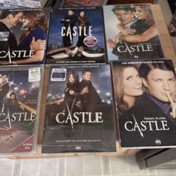 Castle The Complete Seasons 1-6 Series DVDs 1-6 Set Nw & Open