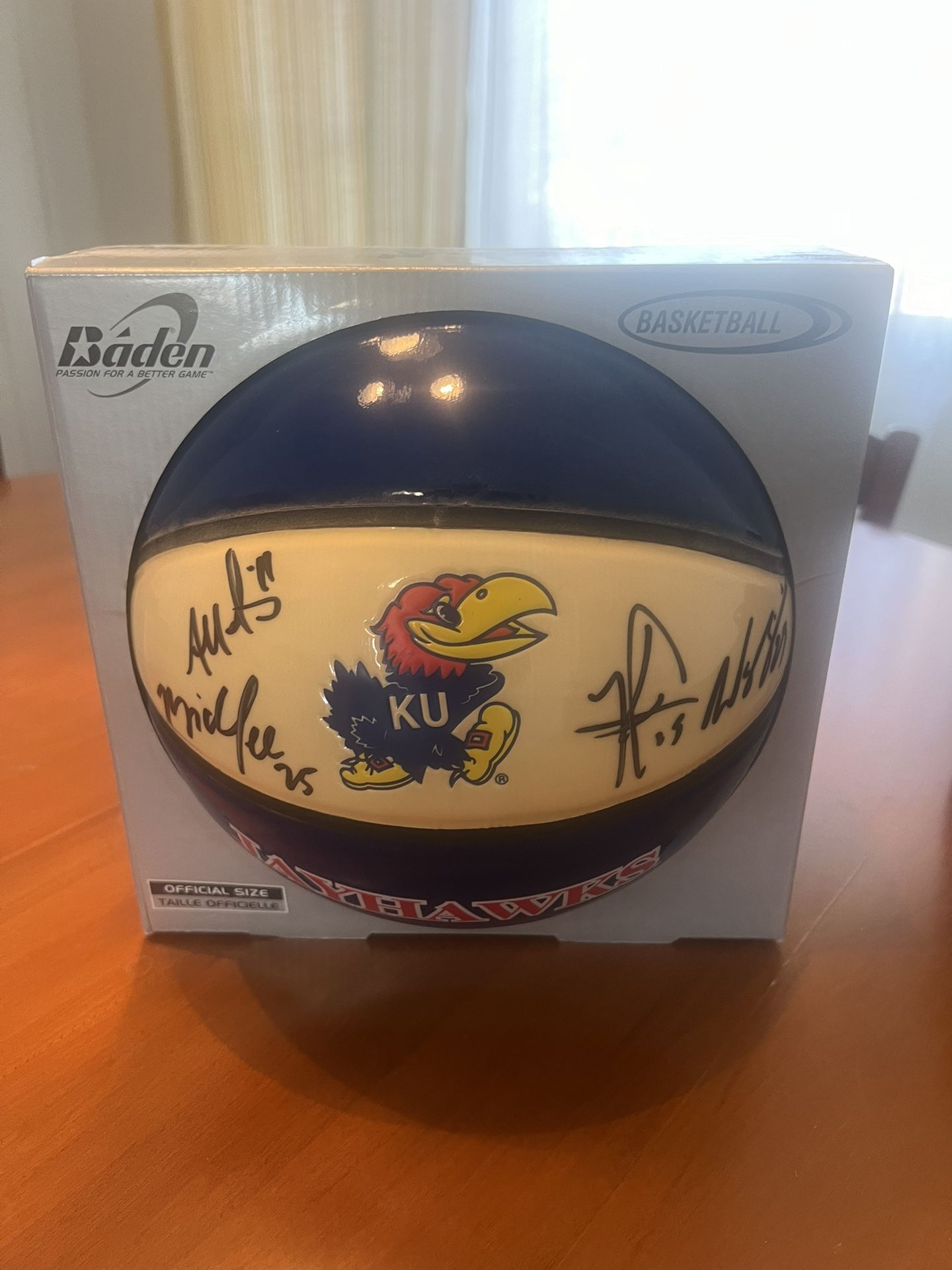 Signed KU Basketball