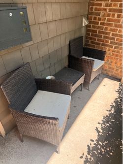 3 piece patio set