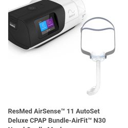 Pretty Much New CPAP Machine & New Unopened Supplies
