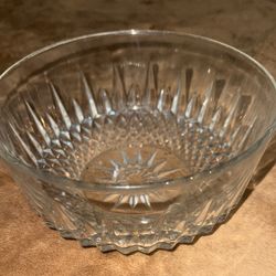 Clear Glass Bowl 