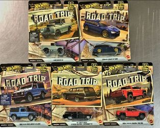 Hot Wheels Premium Car Culture Road Trip 5-Pack Set