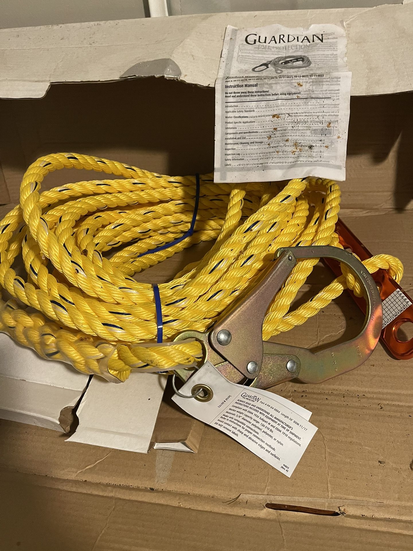 Guardian's Rope Anchor -Rope And Hook