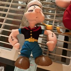 Vintage Popeyes Stuffed Toys