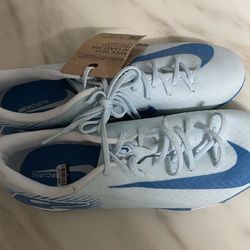Brand New Sky Blue Nike Cleats