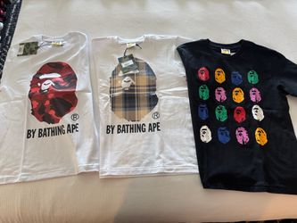 BAPE A Bathing Ape T-Shirts size small