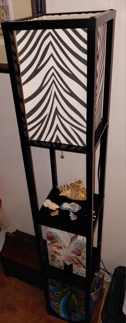 Zebra Light With Shelves
