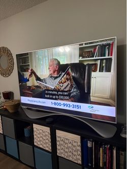 65 inch TV with no remote
