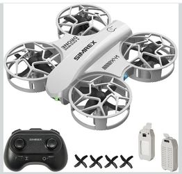 Mini Drone for Kids & Beginners, RC Quadcopter with Altitude Hold, 3 Speed Modes, One Key Takeoff/Landing, Headless Mode, Cool LED Lights, Stunt Flip,