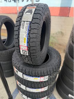 285/70/17 FALKEN WILPDEAK AT4W 4 NEW TIRES INSTALLED ✅ INSTALADAS ✅ WE DO ALIGMENT 🔥