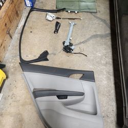 2008 To 2012 Honda Accord Left Rear Door Parts