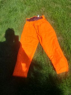 HUNTING  PANTS ORANGE