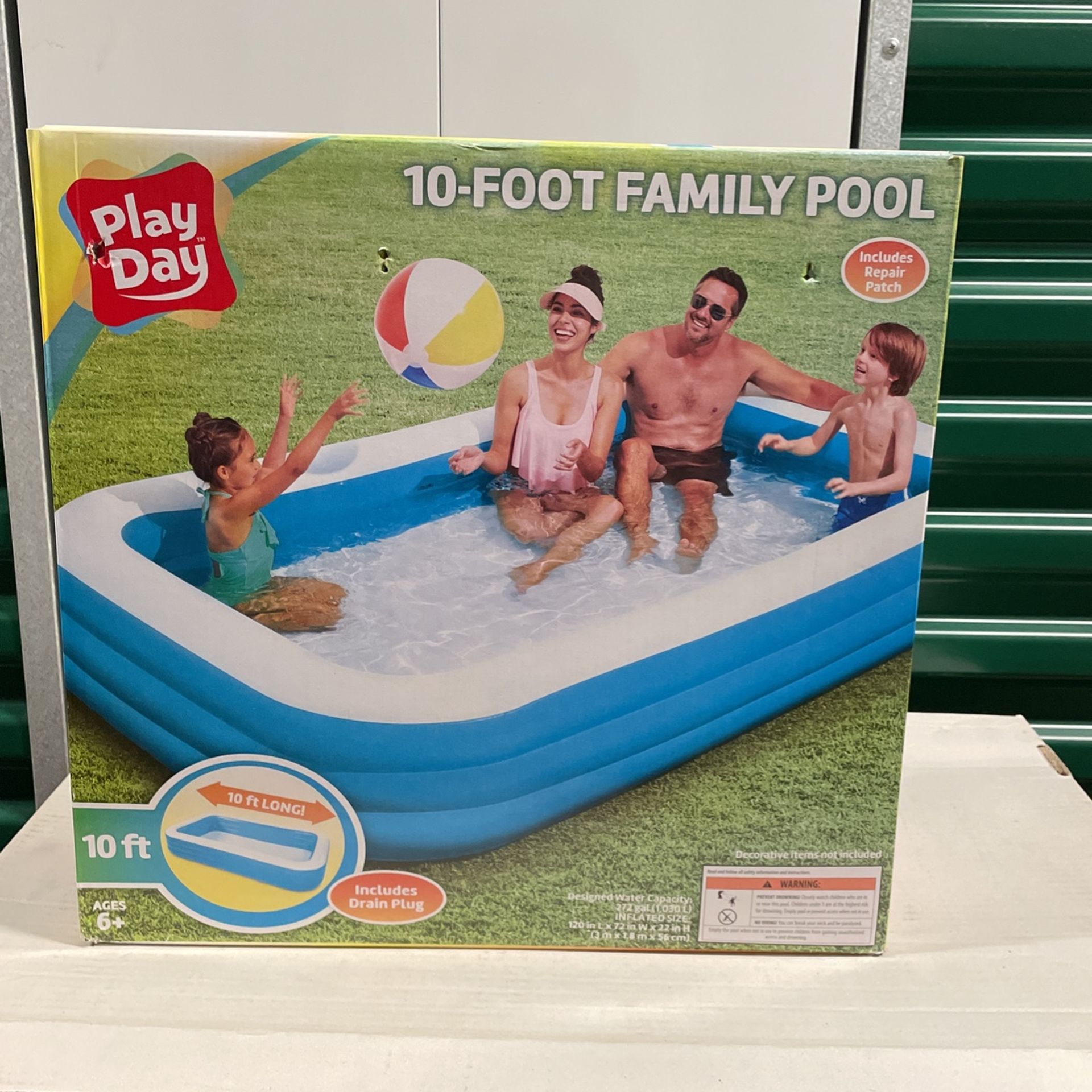 Play Day/ Family Pool/ 10ft